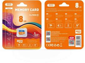 Atminties kortelė Atminties korta XO MicroSD 8GB (class10)