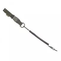 Dirželis M-Tac Safety Cord Lite for carbine with D-ring and fastex, Olive Žalias