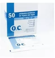 O.c sterilus neaustinis kompresas 10cmx10cm 50uts