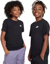 Vaikiški „Nike Sportswear“ marškinėliai, juodi, FZ5177 010