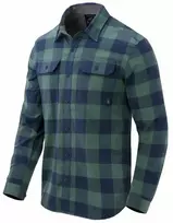 Marškiniai Helikon-Tex GreyMan, Moss Žalias Checkered