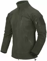 Flisinis džemperis Helikon-Tex Alpha Tactical, Olive Žalias