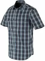 Marškiniai trumpomis rankovėmis Helikon-Tex Concealed Carry, Sunset Mėlyna Plaid