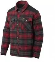 Žieminiai marškiniai Helikon-Tex Winter Warden, Slate Crimson Plaid