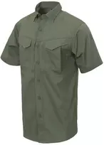 Marškiniai trumpomis rankovėmis Helikon-Tex Defender Mk2®, Olive Žalias