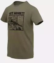 Marškinėliai Helikon-Tex Get some!, Olive Žalias