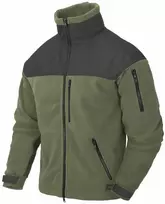Flisinis džemperis Helikon-Tex Classic Army, Olive Žalias / Juoda