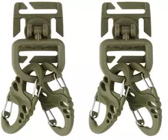 Karabinų rinkinys Mil-Tec Ultimate Tactical Set, Olive Žalias