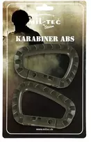 Karabinų rinkinys Mil-Tec, 2vnt., Olive Žalias