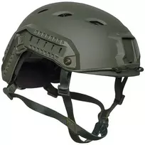 Airsoft šalmas Mil-Tec Paratrooper, Olive Žalias