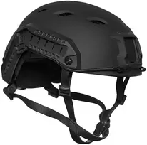 Airsoft šalmas Mil-Tec Paratrooper, Juoda
