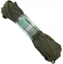 Virvė 101INC Paracord, 30m, Žalia