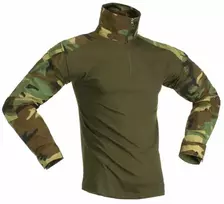 Taktiniai marškiniai Invader Gear Combat Shirt, Woodland