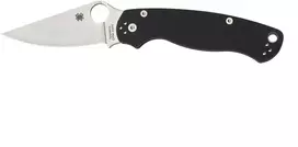 Atlenkiamas peilis Spyderco PARA MILITARY 2 G-10, Juoda
