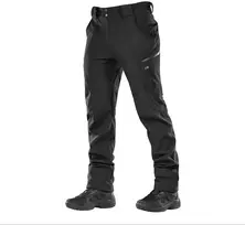 Žieminės kelnės M-Tac Soft Shell Winter, Juoda