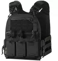 Šarvinė liemenė M-Tac Cuirass Fast QRS, Juoda
