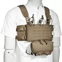 Krūtinės platforma Tasmanian Tiger Small Combi Rig, Coyote