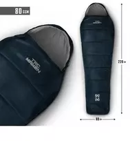 Vasarinis miegmaišis Pentagon Cocoon 80gr., Midnight Mėlyna