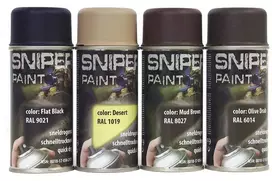 Purškiami dažai Fosco Army Paint, 150ml., Juoda