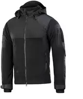 Flisinis džemperis M-Tac Norman Windblock, Juoda