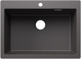 Virtuvinė kriauklė BLANCO PLEON 8 SILG Rock grey O.ZUB O.AF WFS SILGRANIT™, Akmens pilka 527782