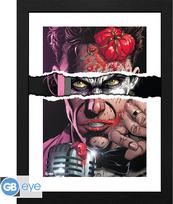 Abysse DC Comics - The Joker Framed Print (30.5 x 40,6cm)