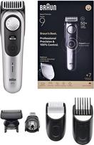 Braun BeardTrimmer 9 80789785 beard trimmer AC/Battery 20 2 cm Wet & Dry Grey