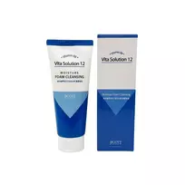 JIGOTT Vita Solution 12 Moisture Foam Cleansing – veido prausiklis su hialurono rūgštimi - 180ml