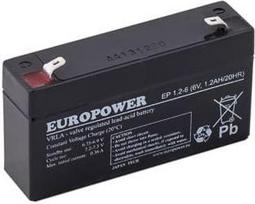 EMU BATTERY 6V 4.5AH VRLA/EP4.5-6 EUROPOWER EMU