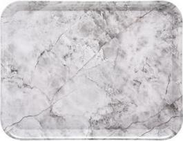 Five_S_Smart Padėklas 33x43cm, balto marmuro spalvos