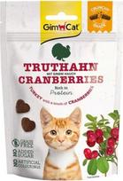 Gimcat Crunchy Snacks Turkey with Cranberry – cat treat – 50g