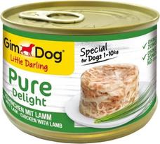 Gimcat GIMDOG Little Darling Pure Delight Chicken with lamb - wet dog food - 150g