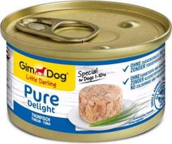 Gimcat GIMDOG Little Darling Pure Delight Tuna Mono - wet dog food - 85g