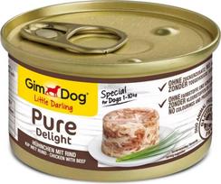 Gimcat GIMDOG Little Darling Pure Delight Tuna with beef - wet dog food - 85g