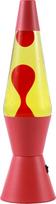 Itotal - Spaceship LED Lava Lamp - Pink base, yellow liquid and red wax (XL3333)