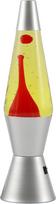 Itotal - Spaceship LED Lava Lamp - Silver Base, Yellow Liquid, Red Wax (XL3326)
