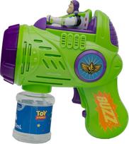 Lexibook - Toy Story Electronic Bubble gun with 3D figurine and light & sound effects (PRB30TS)