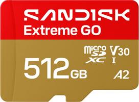 Sandisk Extreme GO 512GB MicroSDXC UHS-I