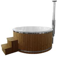 Sodo SPA vonia su hidromasažu BB-002 200x200x102 cm