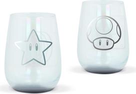 Super Mario Stor - Gift set of 2 Glasses - Super Mario (1376)