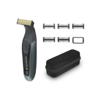 Rowenta Beard Trimmer | TN6044E0 | Cordless | Number of length steps 6 | Wet & Dry | Black/Green