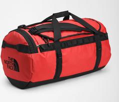 The North Face Base Camp Duffel L duffel bag 95 L Polyester Black, Red