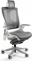 Unique Wau 2 NW41 office chair, charcoal/white mesh