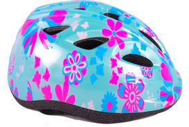 Volare - Kids bike helmet XS small 47-51cm - Green/Pink (825)