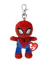 TY - Spiderman - Floppy Clip - Pliušinis žaislas - Marga / raštuota