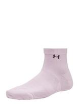 Under Armour - Ua Women's Vanish 3Pk Qtr - Sportinės kojinės - Rožinė