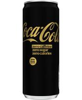 Gazuotas gaivusis gėrimas COCA COLA Zero Caffeine, 0.33l, skardinė D