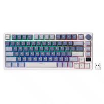 Klaviatūra Royal Kludge RK M75 (Ocean blue) - RK Beige Switches