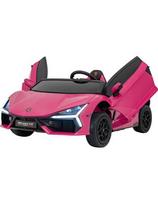 Elektromobilis Lamborghini Revuelto XL STRONG, rožinis