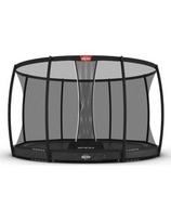 BERG Elite InGround 430 pilkas + apsauginis tinklas DLX XL